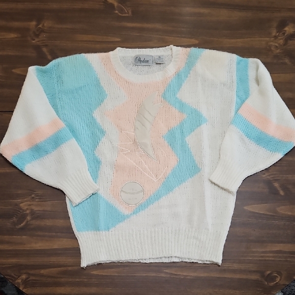 andene Sweaters - Vintage 80s Andene Pastel Sweater